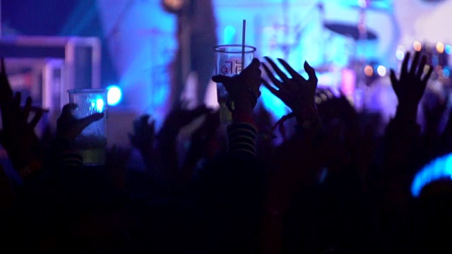 摇滚音乐会视频素材