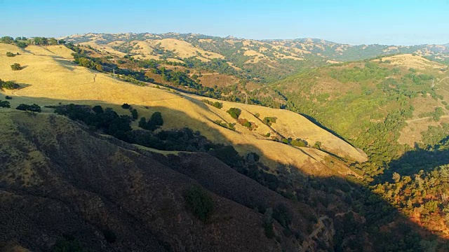 日落时分的加州自然视频素材