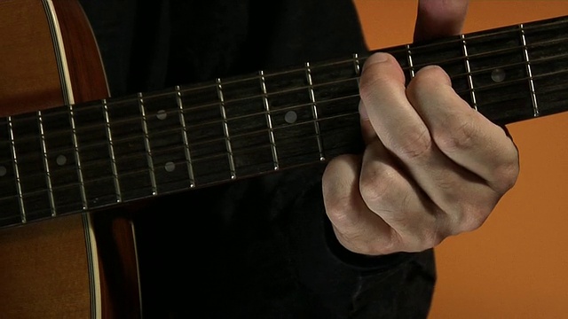 民间吉他 04视频素材
