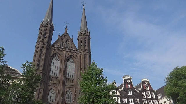 教堂在阿姆斯特丹视频下载