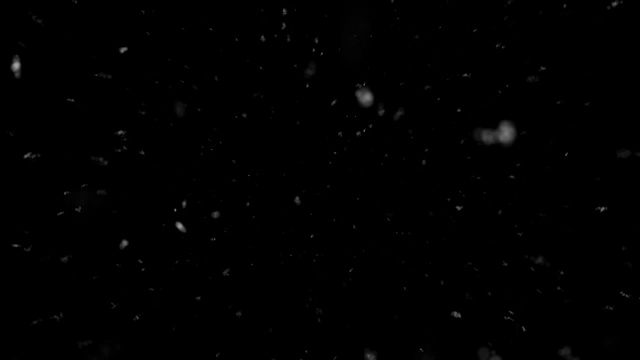 现实的下雪(loopable)视频素材