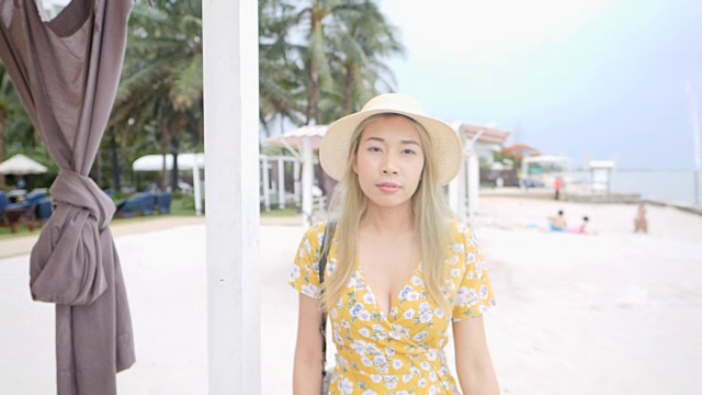 海滩上的女人视频下载