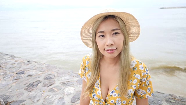 海滩上的女人视频下载