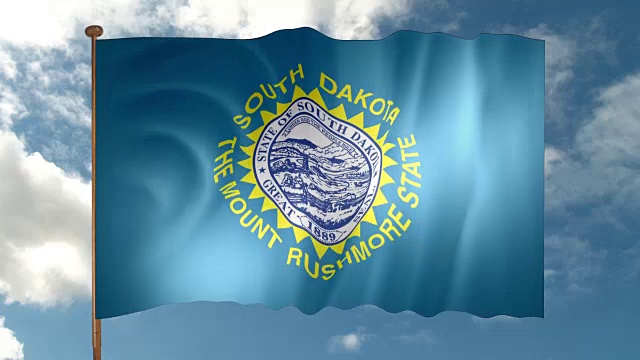 南达科他州州旗视频下载