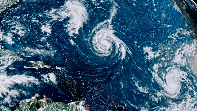 佛罗伦萨风暴，龙卷风视频素材
