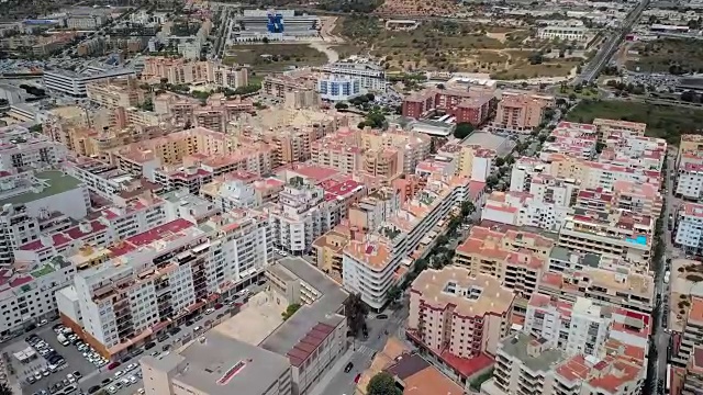 伊比沙市高层建筑视频素材