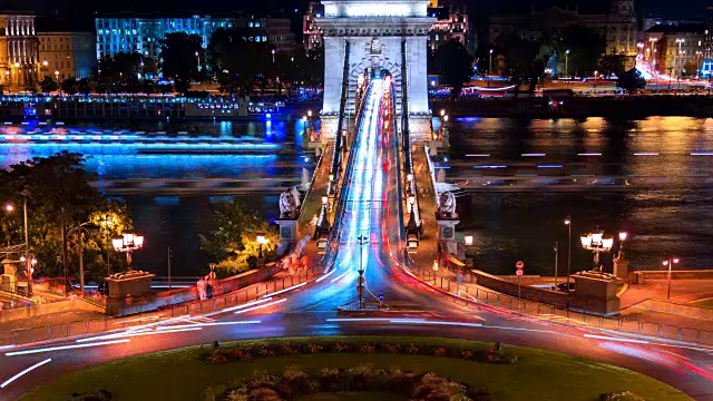 链桥之夜，匈牙利布达佩斯视频下载