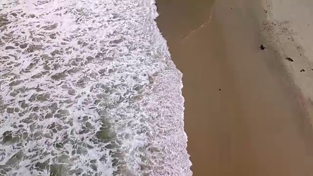 上面的海滩视频素材