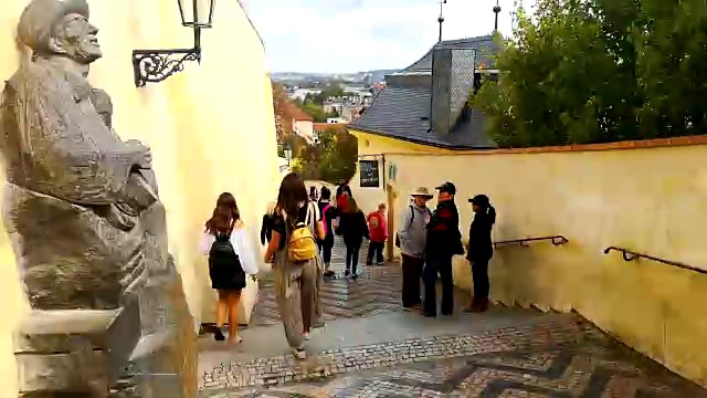 游览布拉格视频素材