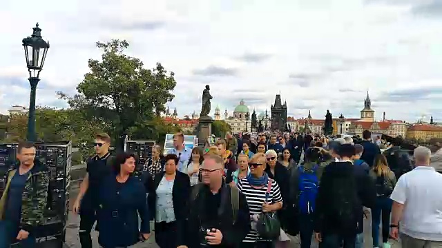 游览布拉格视频素材