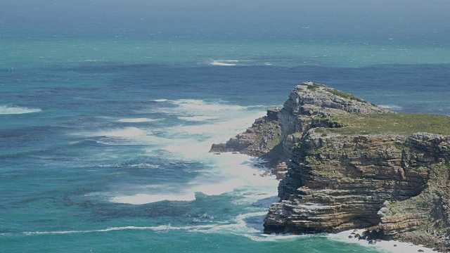 岩石露头海角附近，南非视频素材