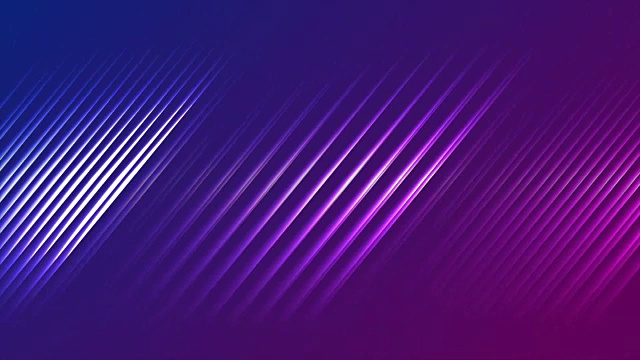 蓝色紫外氖激光发光线抽象视频动画视频素材