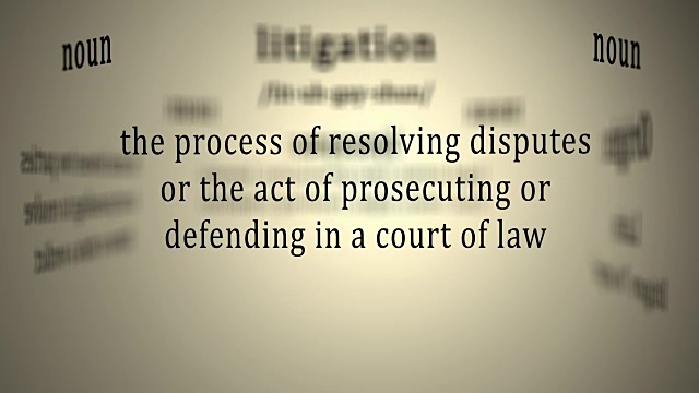 定义:诉讼视频下载