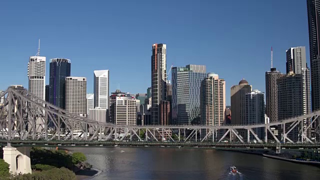 故事桥，布里斯班市，昆士兰，澳大利亚视频下载