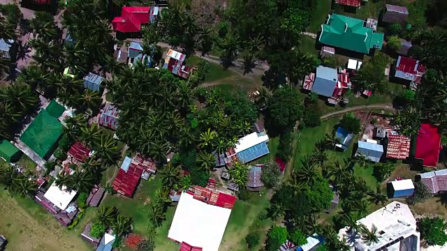 菲律宾帕米拉干岛鸟瞰图视频素材