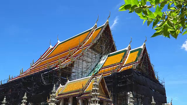 Wat Suthat Thepwararam美丽的寺庙视频素材