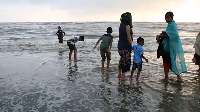 孟加拉国考克斯巴扎尔海滩视频下载