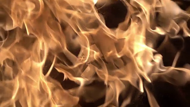 火表面合成元素视频素材
