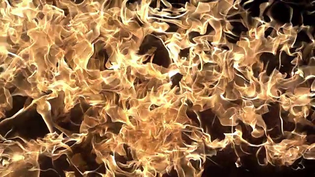 火表面合成元素视频素材