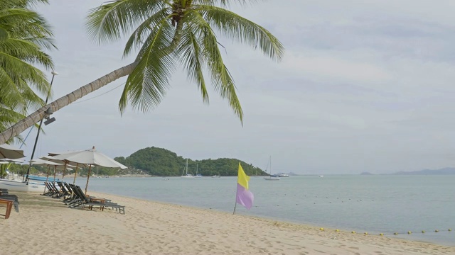 美丽的海景海滩视频素材