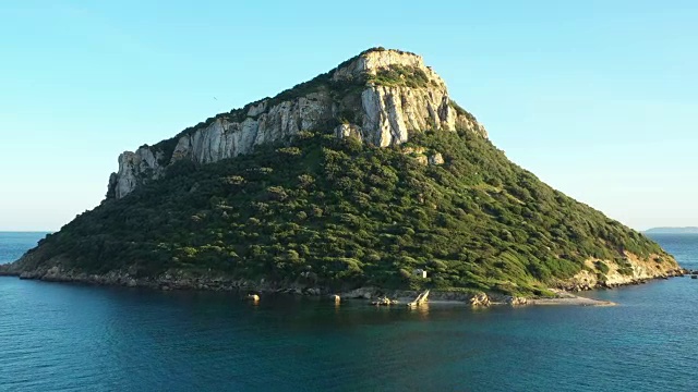 岛,撒丁岛,意大利,航拍视角视频素材