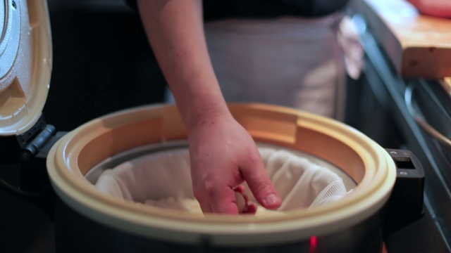 制作传统寿司饭视频素材