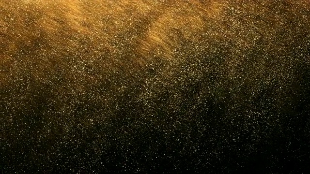 金色颗粒背景-环视频素材