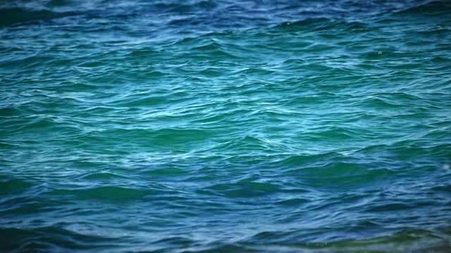 蓝色海浪慢动作视频素材