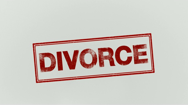 离婚视频素材