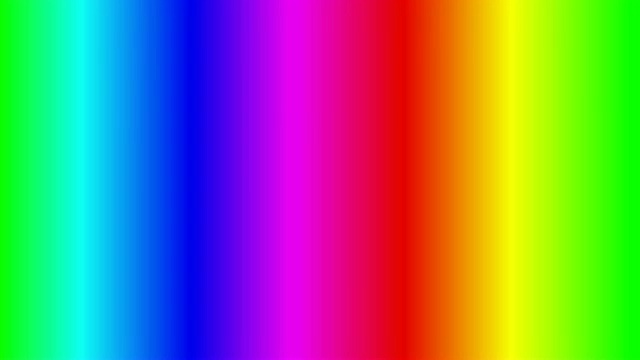 无缝循环重复彩虹光谱波段的动画视频下载