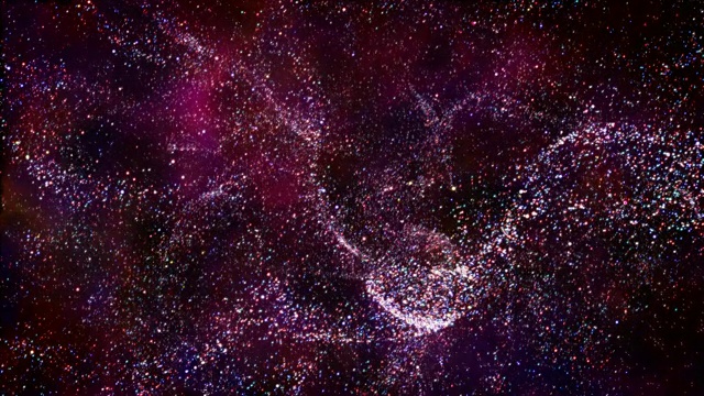 深空星云，空间连接视频素材