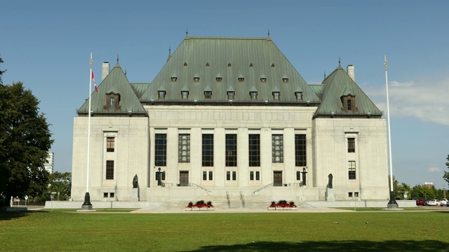 加拿大最高法院，渥太华，安大略省视频下载