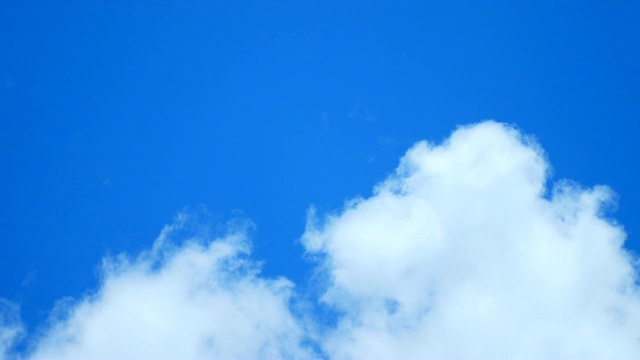 天空背景云移动作为背景视频素材