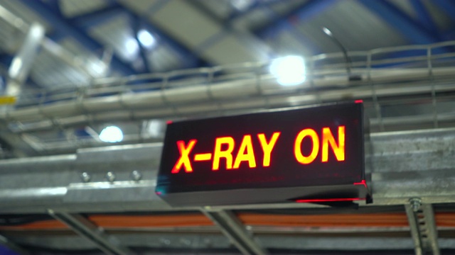 x射线警告信号视频下载