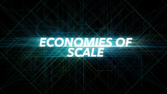 数字线路技术字-规模经济视频下载