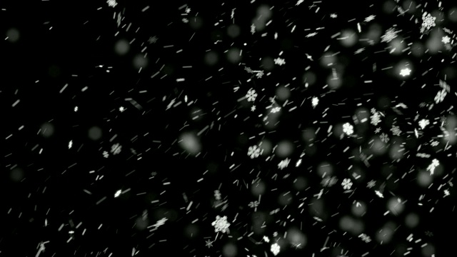 4K冬季背景(可循环)视频素材