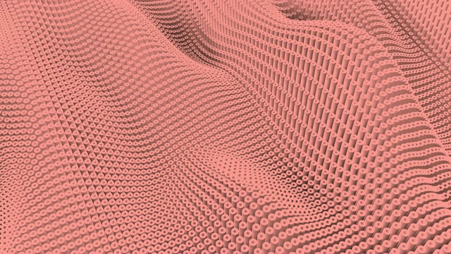抽象管(粉色)视频素材