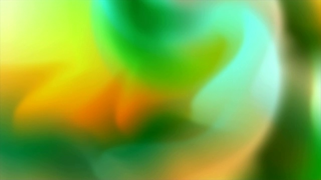 彩色液体流动的波浪抽象视频动画视频素材