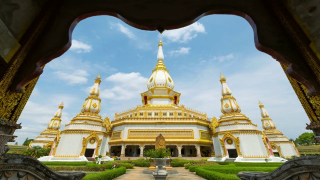 泰国寺庙。视频下载