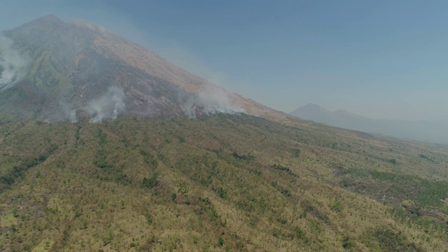 阿贡火山，巴厘岛，印度尼西亚视频素材