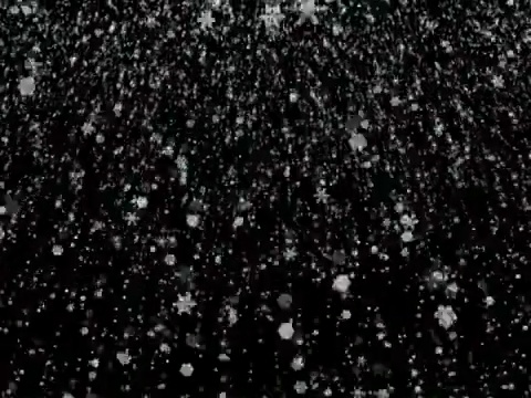 暴风雪-雪晶体视频下载