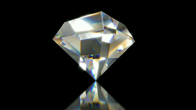 钻石,美丽的背景。无缝循环视频下载