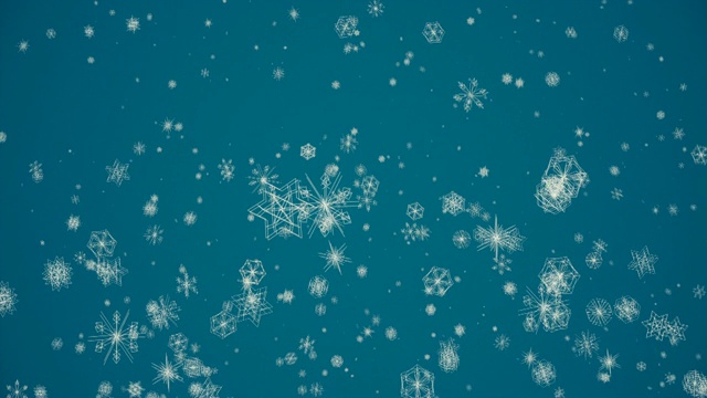 冬季雪的背景视频下载
