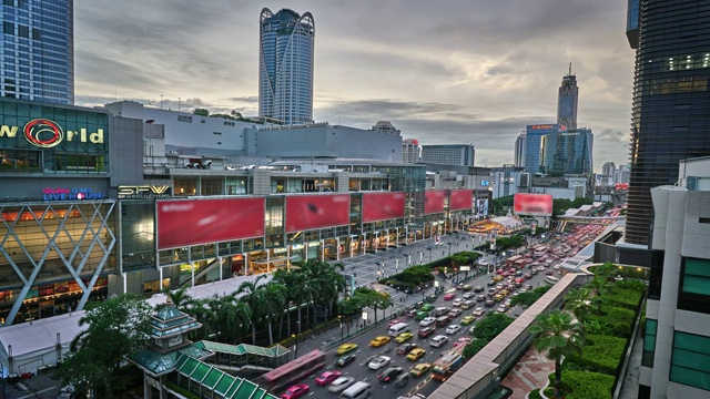 曼谷购物中心视频下载