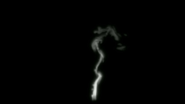 烟雾覆盖阿尔法通道的动画-无限循环视频素材
