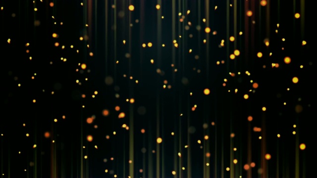 4k小多色粒子火花-背景动画-可循环视频素材