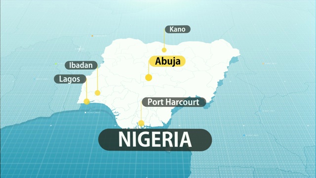 尼日利亚地图视频下载