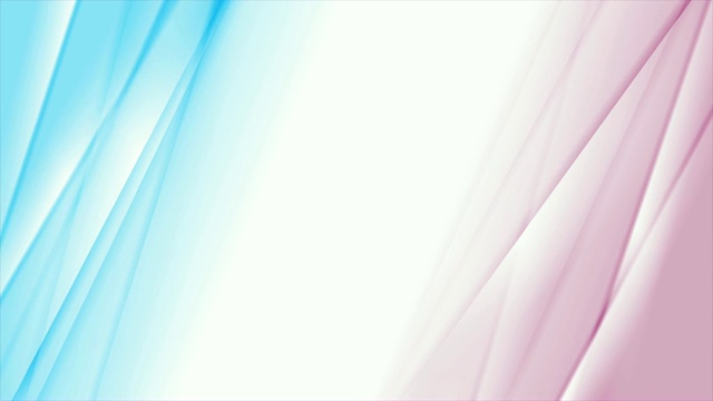 蓝色和粉色平滑渐变条纹视频动画视频素材
