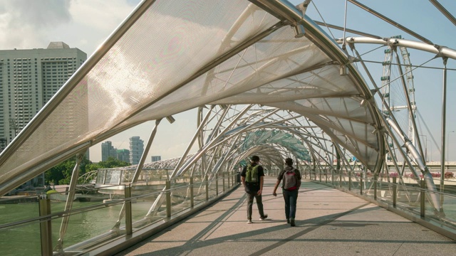 双螺旋桥，新加坡视频下载