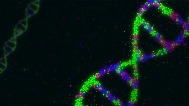 DNA螺旋视频素材